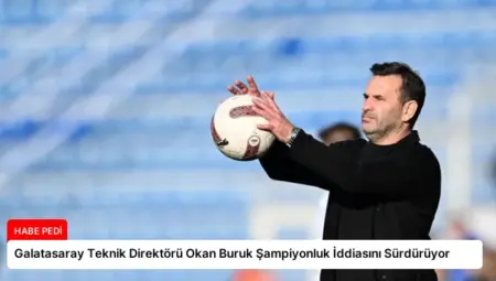 Galatasaray Teknik Direktörü Okan Buruk Şampiyonluk İddiasını Sürdürüyor