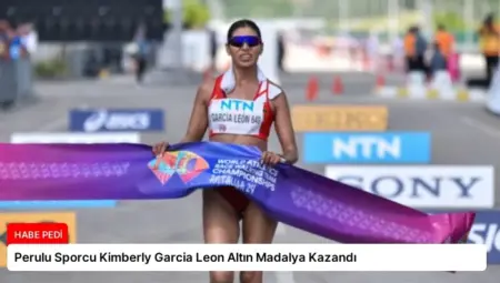 Perulu Sporcu Kimberly Garcia Leon Altın Madalya Kazandı