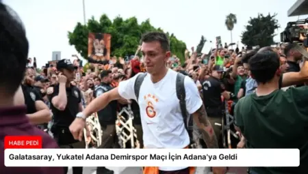 Galatasaray, Yukatel Adana Demirspor Maçı İçin Adana’ya Geldi