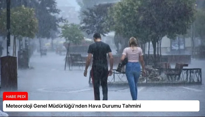 Meteoroloji Genel Müdürlüğü’nden Hava Durumu Tahmini