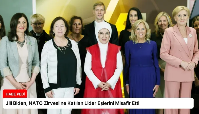 Jill Biden, NATO Zirvesi’ne Katılan Lider Eşlerini Misafir Etti