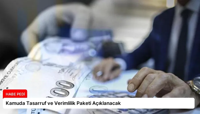Kamuda Tasarruf ve Verimlilik Paketi Açıklanacak