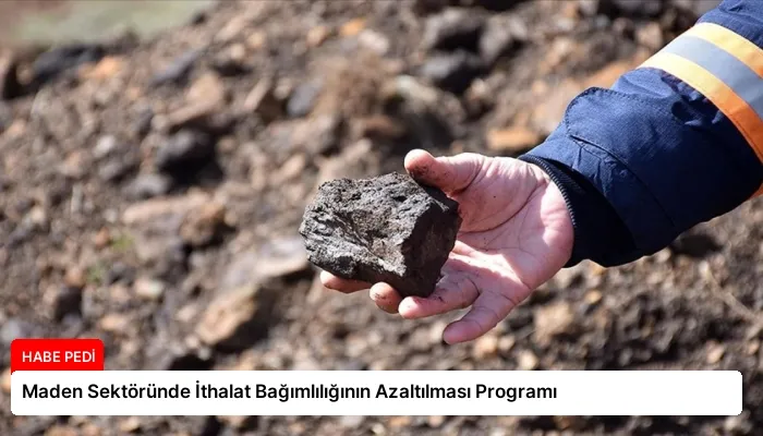 Maden Sektöründe İthalat Bağımlılığının Azaltılması Programı