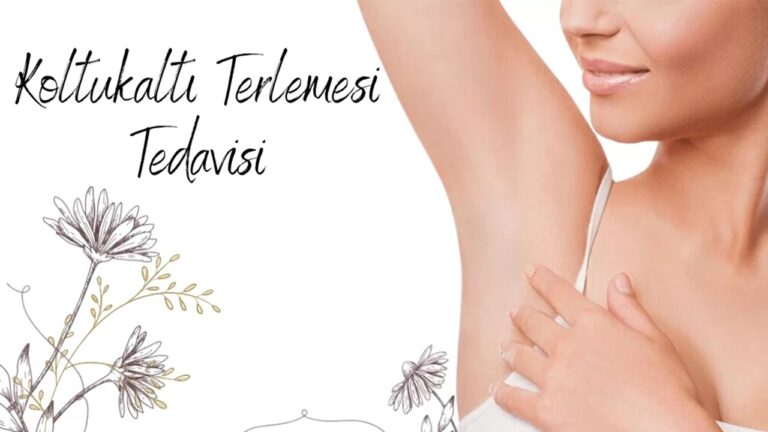 Koltuk Altı Botoksu ile Gün Boyu Kuru Kalın