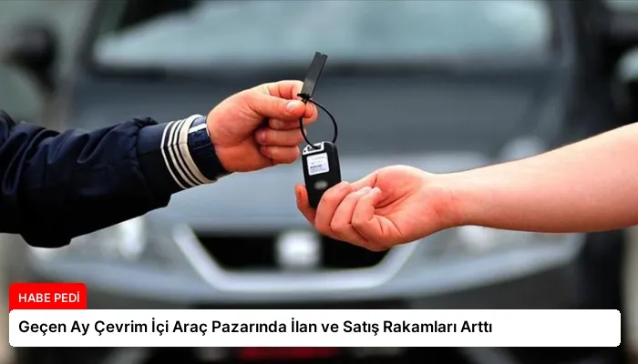 Geçen Ay Çevrim İçi Araç Pazarında İlan ve Satış Rakamları Arttı