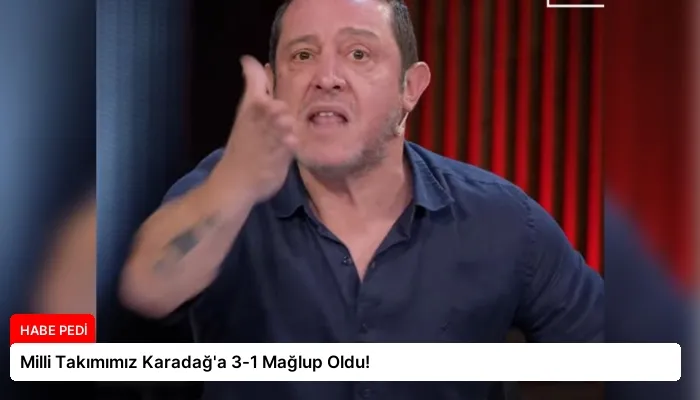 Milli Takımımız Karadağ’a 3-1 Mağlup Oldu!