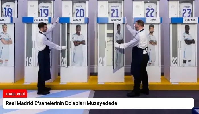 Real Madrid Efsanelerinin Dolapları Müzayedede