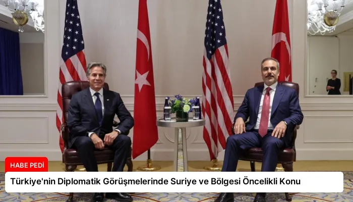 Türkiye’nin Diplomatik Görüşmelerinde Suriye ve Bölgesi Öncelikli Konu