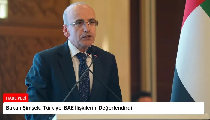 Bakan Şimşek, Türkiye-BAE İlişkilerini Değerlendirdi