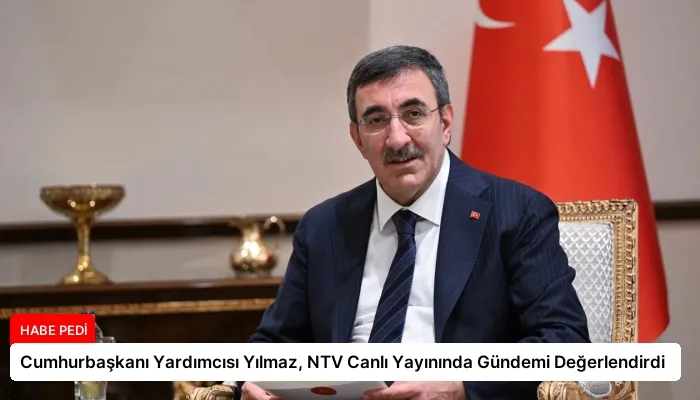 Cumhurbaşkanı Yardımcısı Yılmaz, NTV Canlı Yayınında Gündemi Değerlendirdi