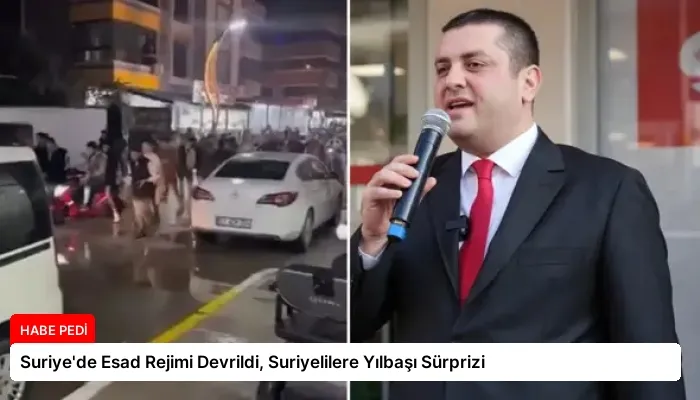 Suriye’de Esad Rejimi Devrildi, Suriyelilere Yılbaşı Sürprizi