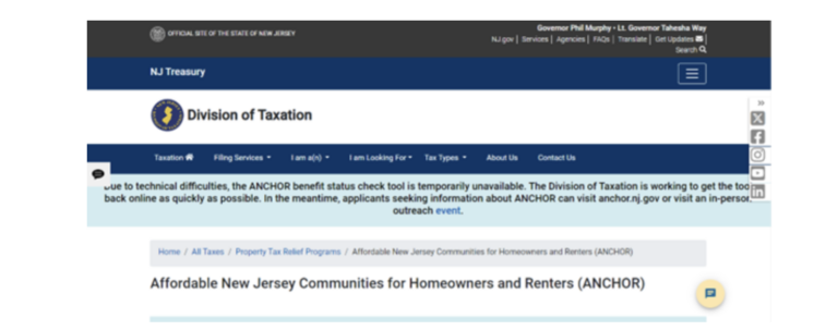 Everything You Need to Know About NJ Anchor Benefit Status