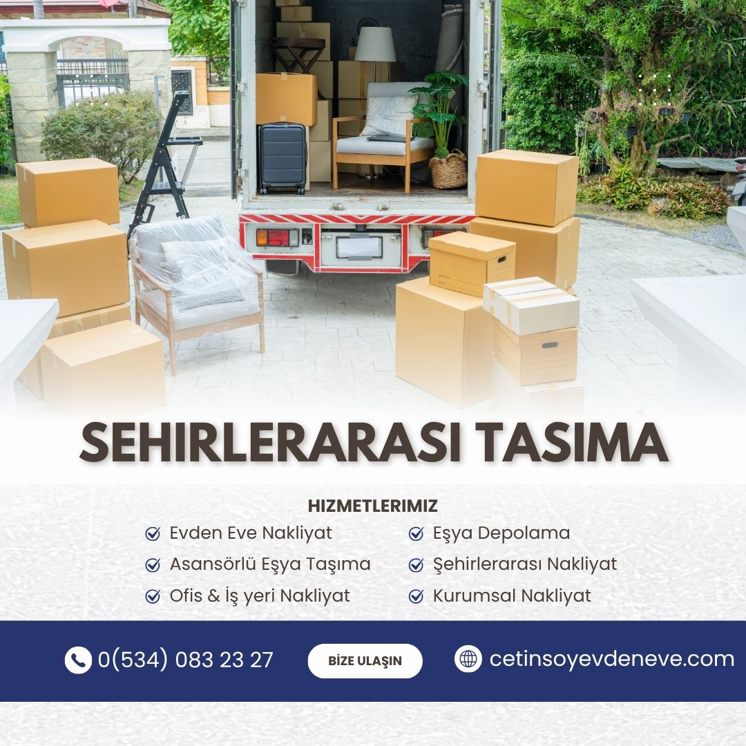 Çetinsoy Nakliyat ile Şehirler Arası Ev Taşıma Kolaylığı