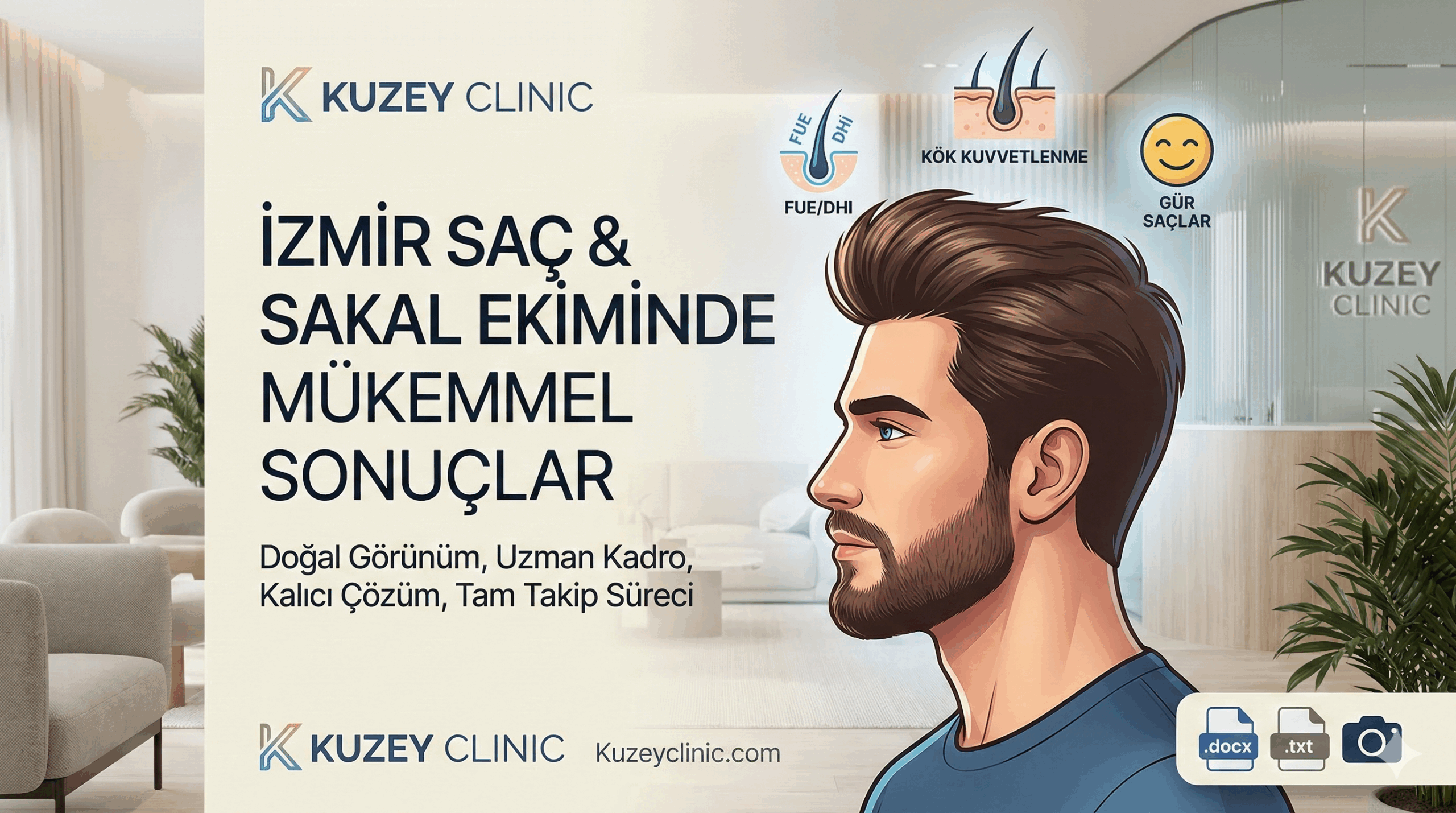 Sağlıklı Saçlar İçin İzmir’deki Doğru Adres: Kuzey Clinic ve Saç Ekimi