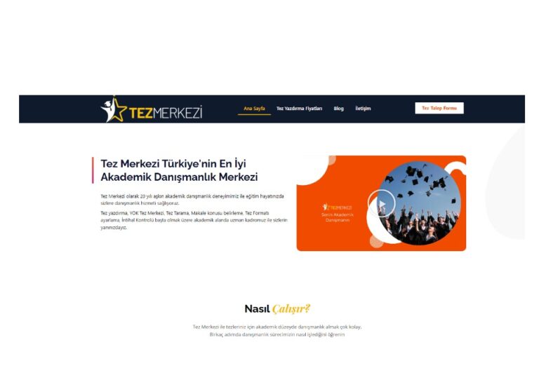 Tezde Giriş Bölümü Nasıl Yazılmalıdır?
