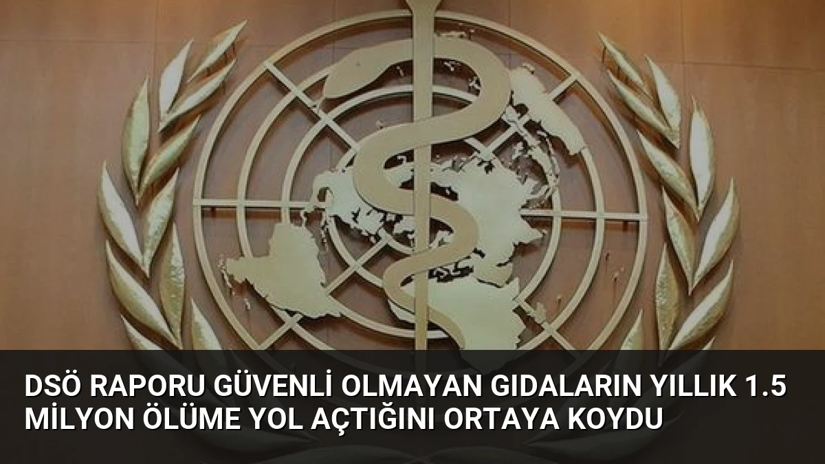 DSÖ Raporu Güvenli Olmayan Gıdaların Yıllık 1.5 Milyon Ölüme Yol Açtığını Ortaya Koydu