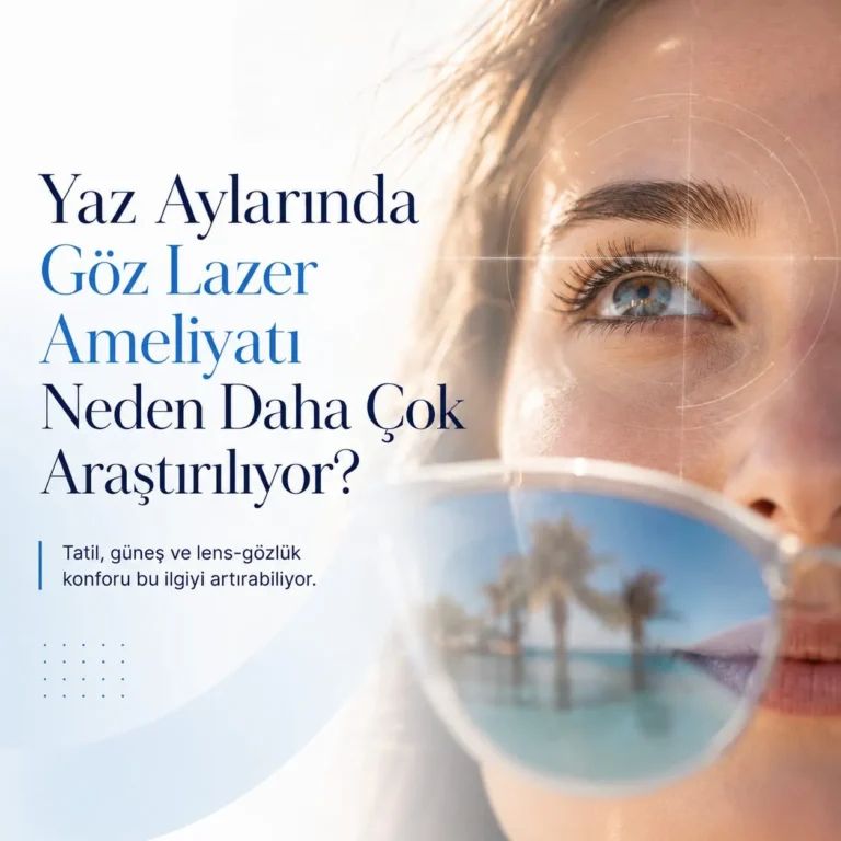 Yaz Mevsimi Lazer Göz Ameliyatı İçin Neden Uygun Zaman?