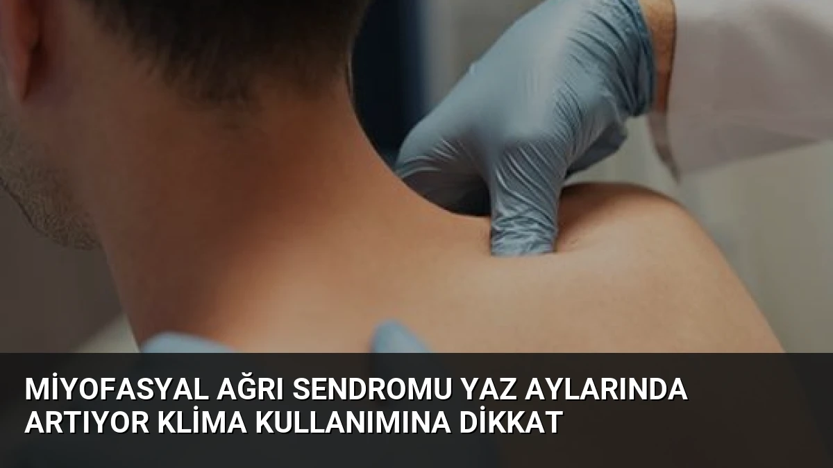 Miyofasyal Ağrı Sendromu Yaz Aylarında Artıyor Klima Kullanımına Dikkat