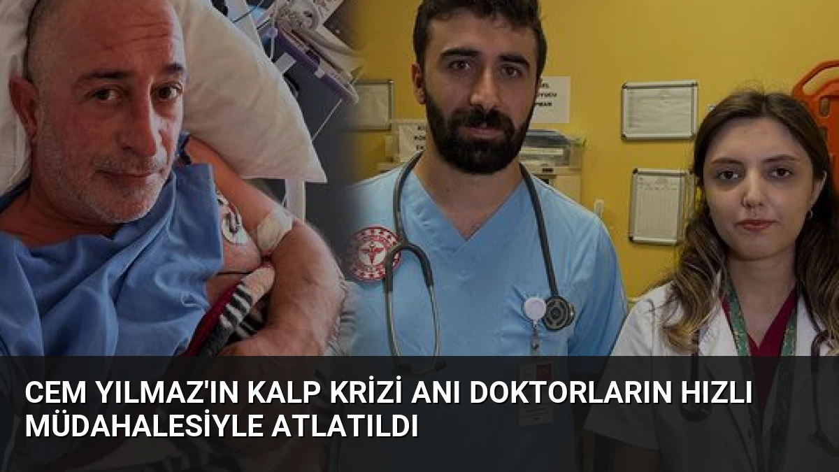 Cem Yılmaz’ın Kalp Krizi Anı Doktorların Hızlı Müdahalesiyle Atlatıldı