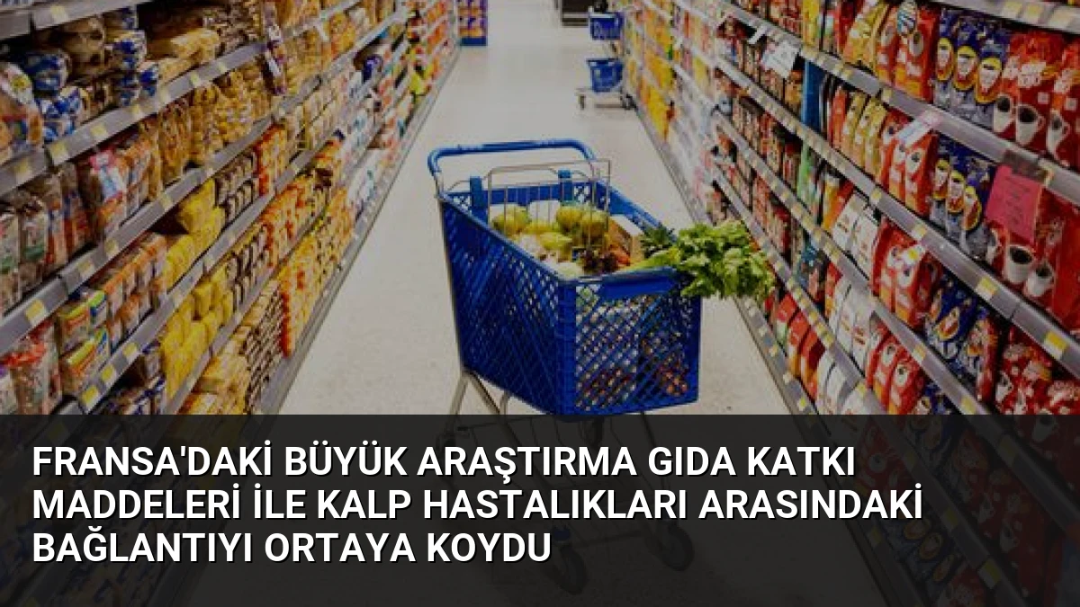 Fransa’daki Büyük Araştırma Gıda Katkı Maddeleri ile Kalp Hastalıkları Arasındaki Bağlantıyı Ortaya Koydu
