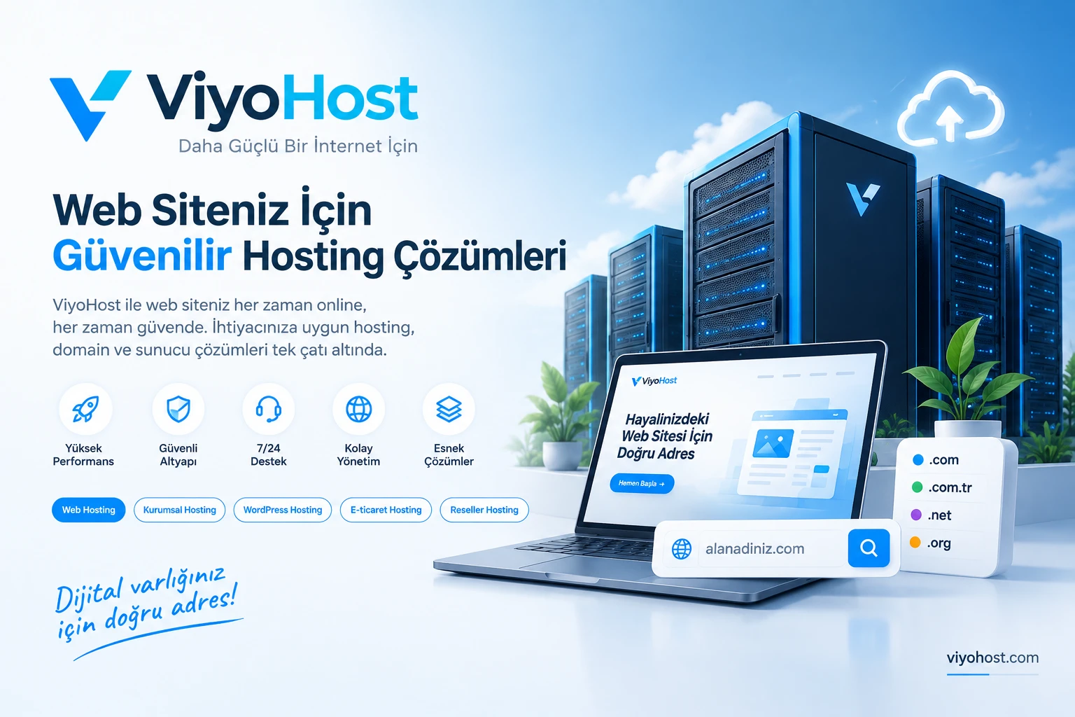 Web Sitenizin Hızı ve Güvenliği Neye Bağlı? Doğru Hosting Seçiminin Önemi