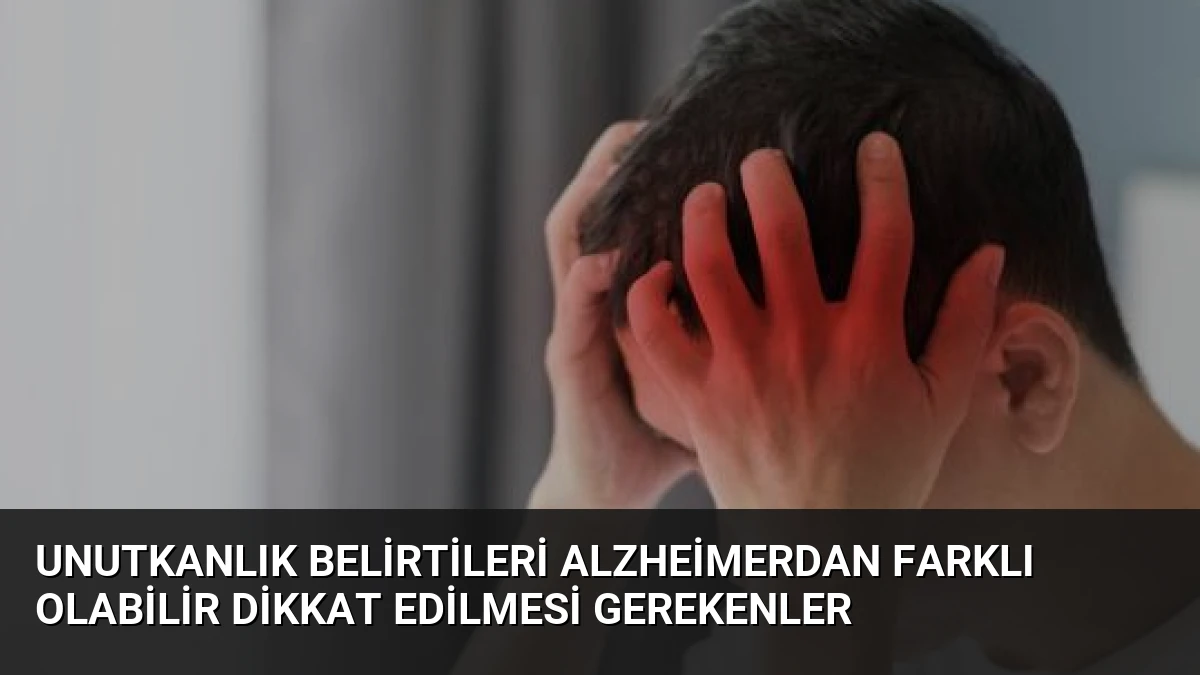Unutkanlık Belirtileri Alzheimerdan Farklı Olabilir Dikkat Edilmesi Gerekenler