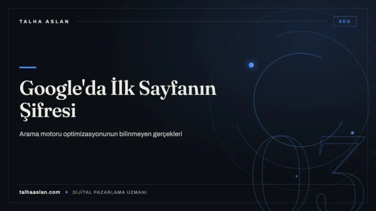 SEO Nedir, Nasıl Çalışır? Google’da İlk Sayfaya Taşıyan Sürecin Tam Haritası