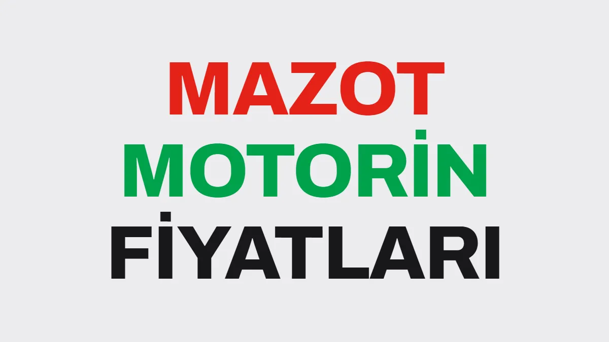 Motorin Fiyatları 1 Kasım 2026: Mazot 81 İlde 100 TL’yi Aşıyor