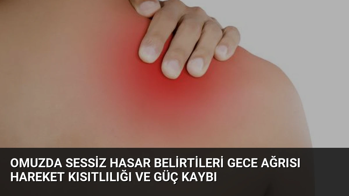 Omuzda Sessiz Hasar Belirtileri Gece Ağrısı Hareket Kısıtlılığı ve Güç Kaybı